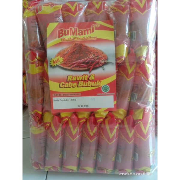 

Cabe Bubuk Halus 500 Gr (Pedas Sedang) Buma Food Saudagar Cabe