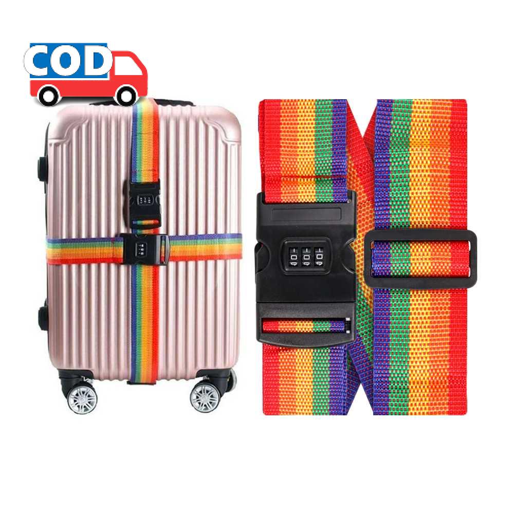 Tali Koper Pengaman PIN 3 Kode Angka Password Universal Berkualitas Sabuk Kunci Gembok Travel Bag