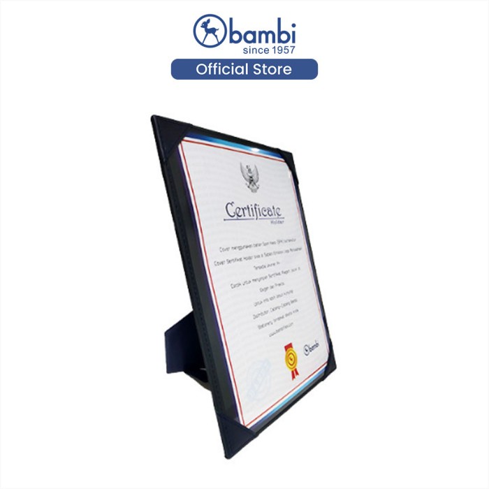 

Certificate Holder Louhan - Blue - 7129 Promo Terbaru