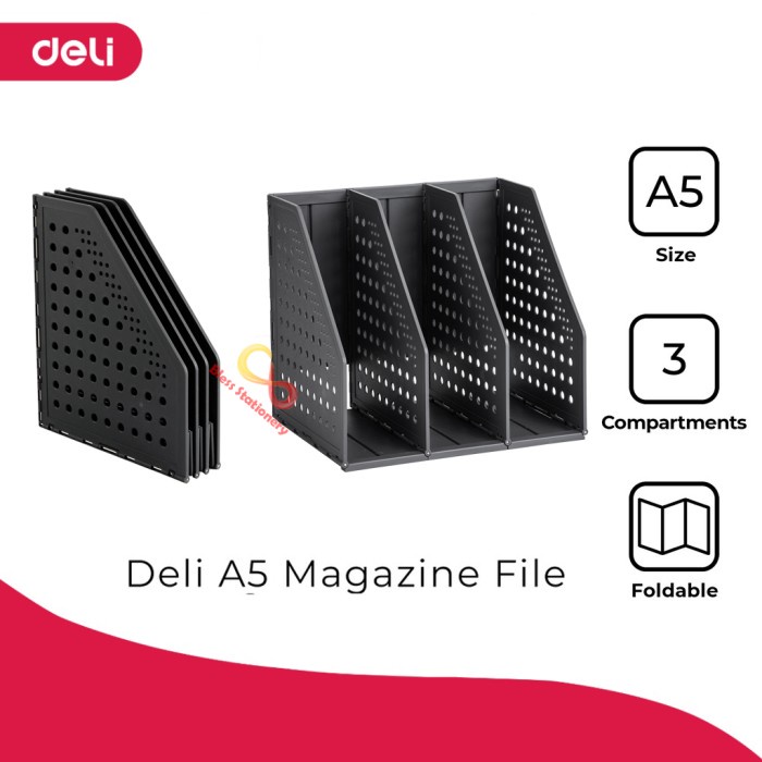 File box dokumen Rak buku Desk organizer box File organizer