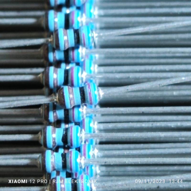 10 pcs resistor 1/8 watt 6k2 1%