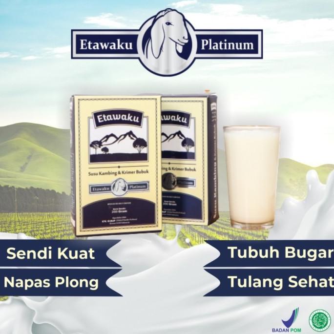 

met Susu Kambing ETAWAKU PLATINUM | KANDUNGAN SUSU LEBIH BANYAK