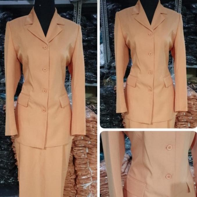 Seragam Blazer DHARMAWANITA DHARMA WANITA Setelan Blus + Celana / Rok