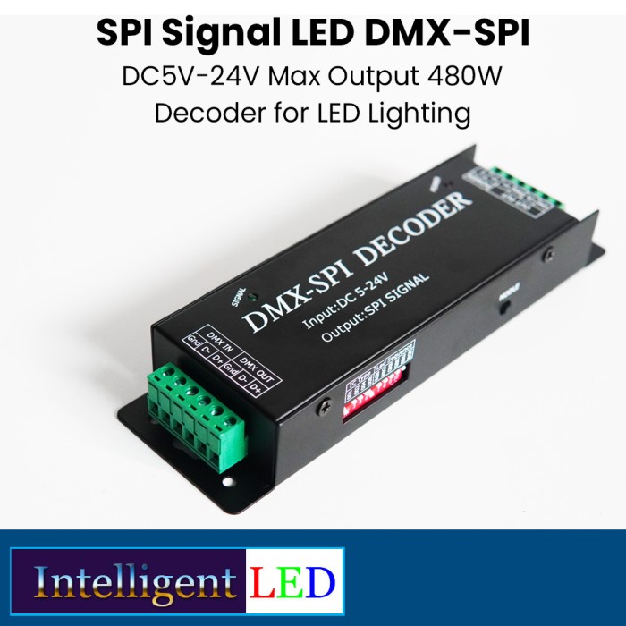 Kualitas terbaik] SPI Signal LED DMX - SPI Decoder for LED Lighting