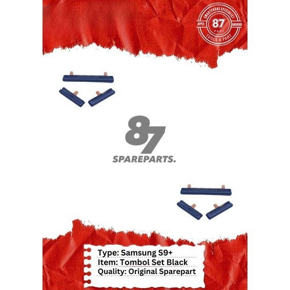Tombol On Off Volume Samsung S9+ / S9 Plus Original Quality Sparepart