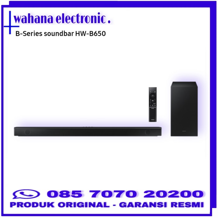 Samsung Hwb650 Speaker Soundbar Bluetooth Sound Bar 3.1Ch 430W Hw B650 Masih Ready