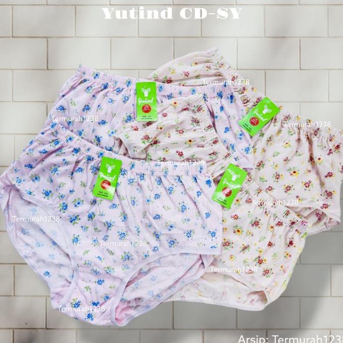 cd wanita yutind | Celana dalam wanita dewasa katun lusinan CD-SB, BY