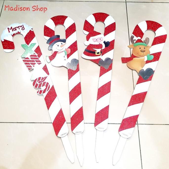 

Terlaris Stick Popsicle Natal Kayu Jumbo Dekor Outdoor Natal Hiasan Pagar Natal Berkualitas