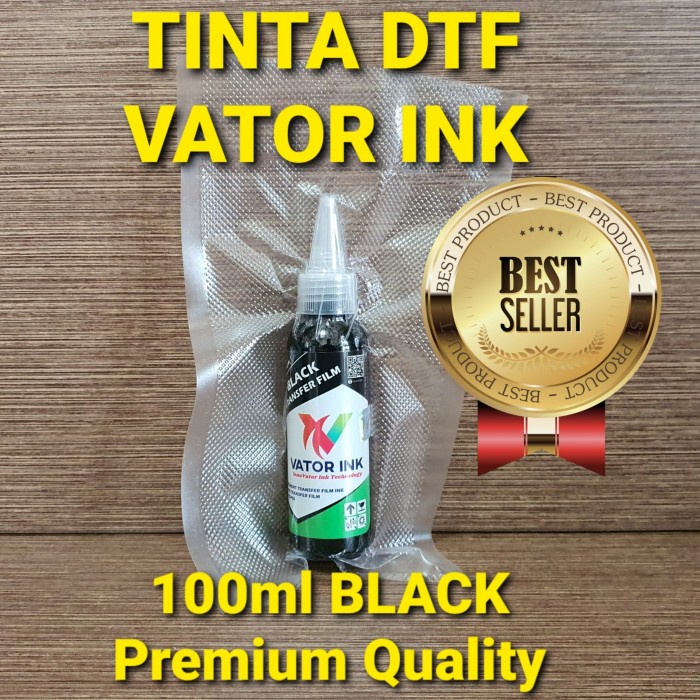

TINTA DTF VATOR INK 100ML PREMIUM QUALITY SABLON DTF HASIL PEKAT CERAH