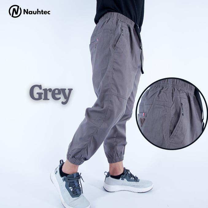 Celana Sirwal Jogger Flag Twill Stretch Melar by Nauhtec M-L-XL-XXL