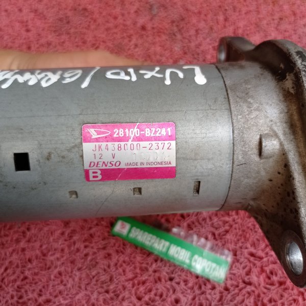 Dinamo Starter Stater Daihatsu Luxio Granmax Gran Max Grandmax 1.5 Asli Original Denso Copotan