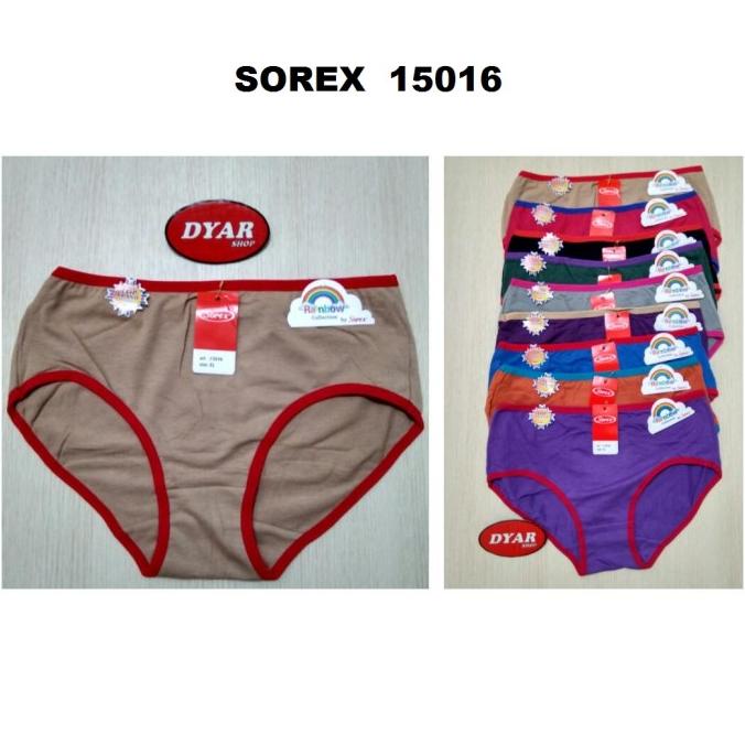 grosir [1 losin] celana dalam sorex 15016 | CD sorex | sorex rainbow