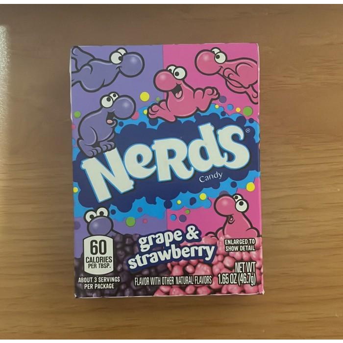 

Nerds Candy Grape & Strawberry / Permen Nerds stroberi n anggur 46,7g Best Seller