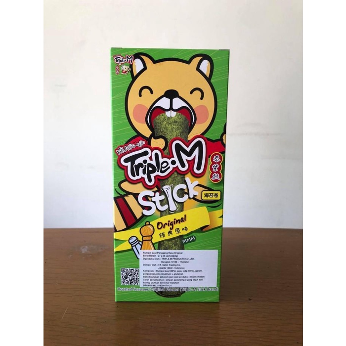 

Triple M Kotak / Triple M Stick Original/ TripleM Seaweed Original 27g Best Seller