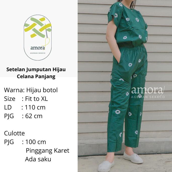 SET JUMPUTAN CELANA PANJANG