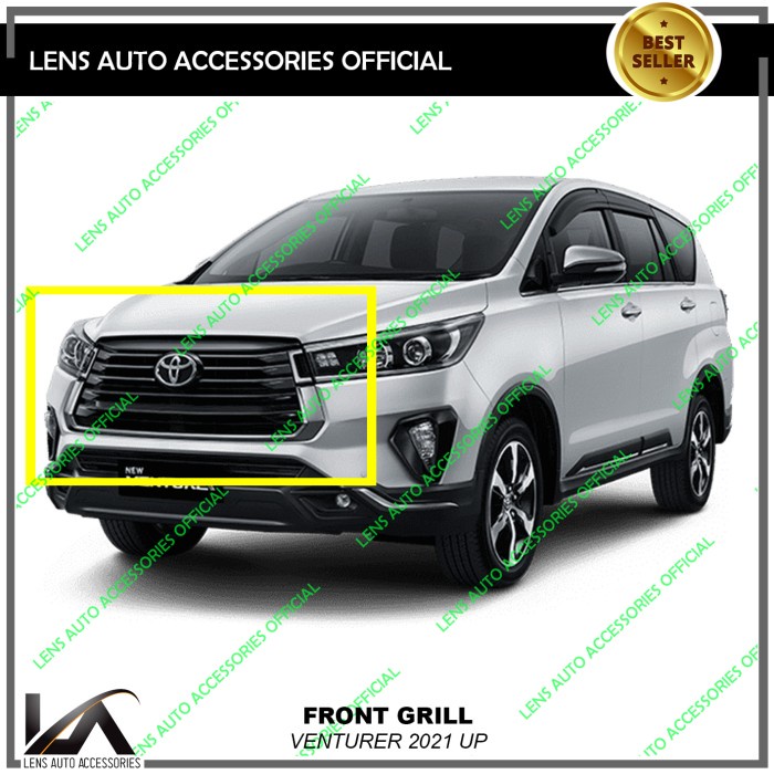GRILL VENTURER 2021 BLACK CHROME termurah