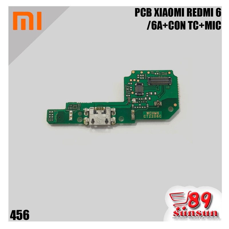 PCB XIAOMI REDMI 6/6A+CON TC+MIC
