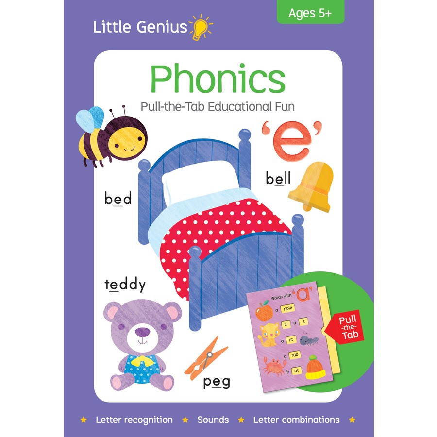 Little Genius Pull the Tab: Phonics