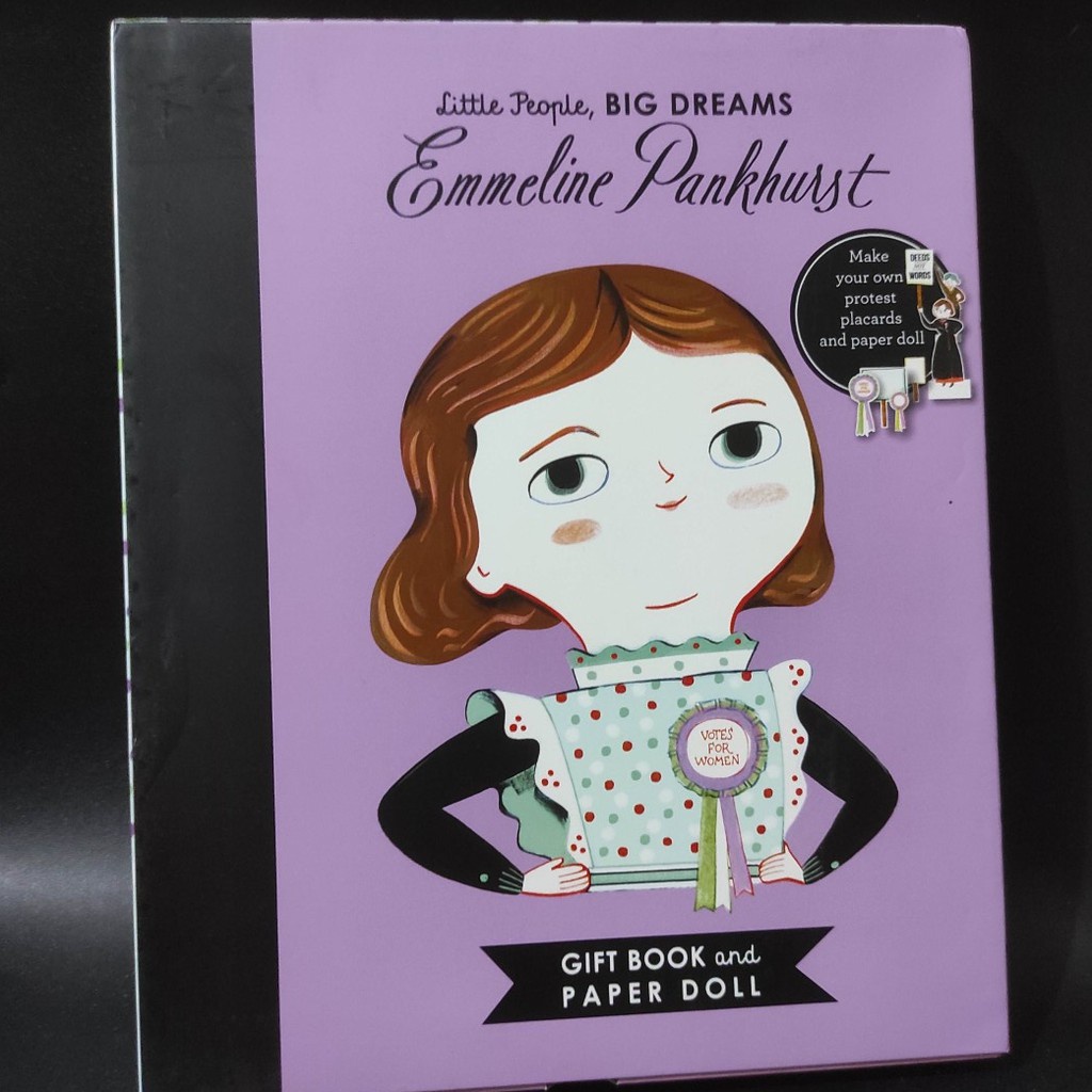 Little People, Big Dreams: Emmeline Pankhurst Book and Paper Doll Gift Edition Set