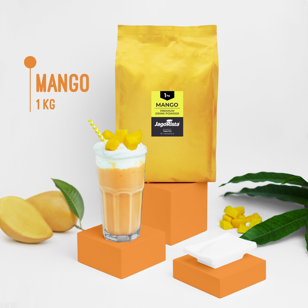 

Jagorista - 1 KG Bubuk Premium Mango ( Bubuk Minuman / drink Powder )