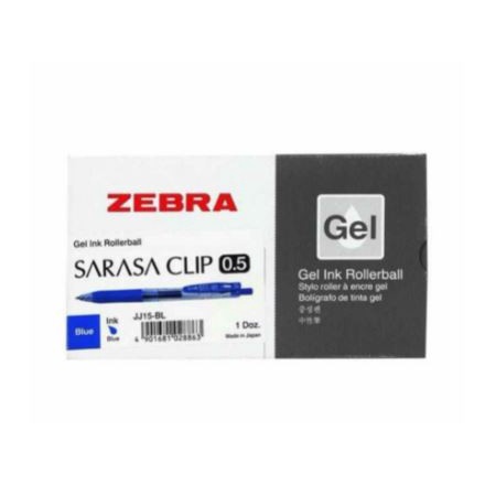 

Pulpen / Pen Gel Zebra Sarasa Clip 0.5 / 0,7 (12Pcs)