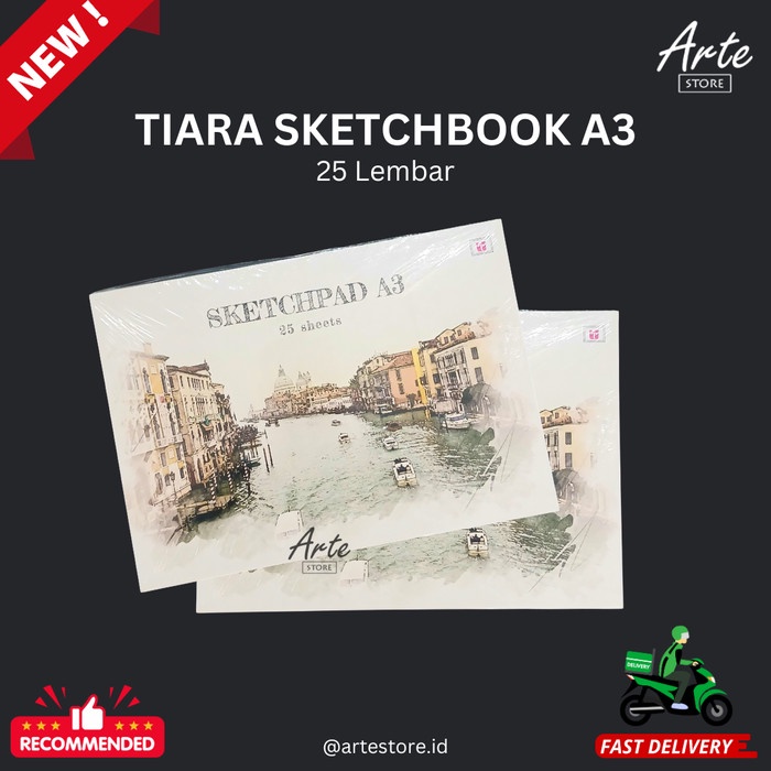 

Promo Sketchbook Tiara A3 25 Lembar Terbaru