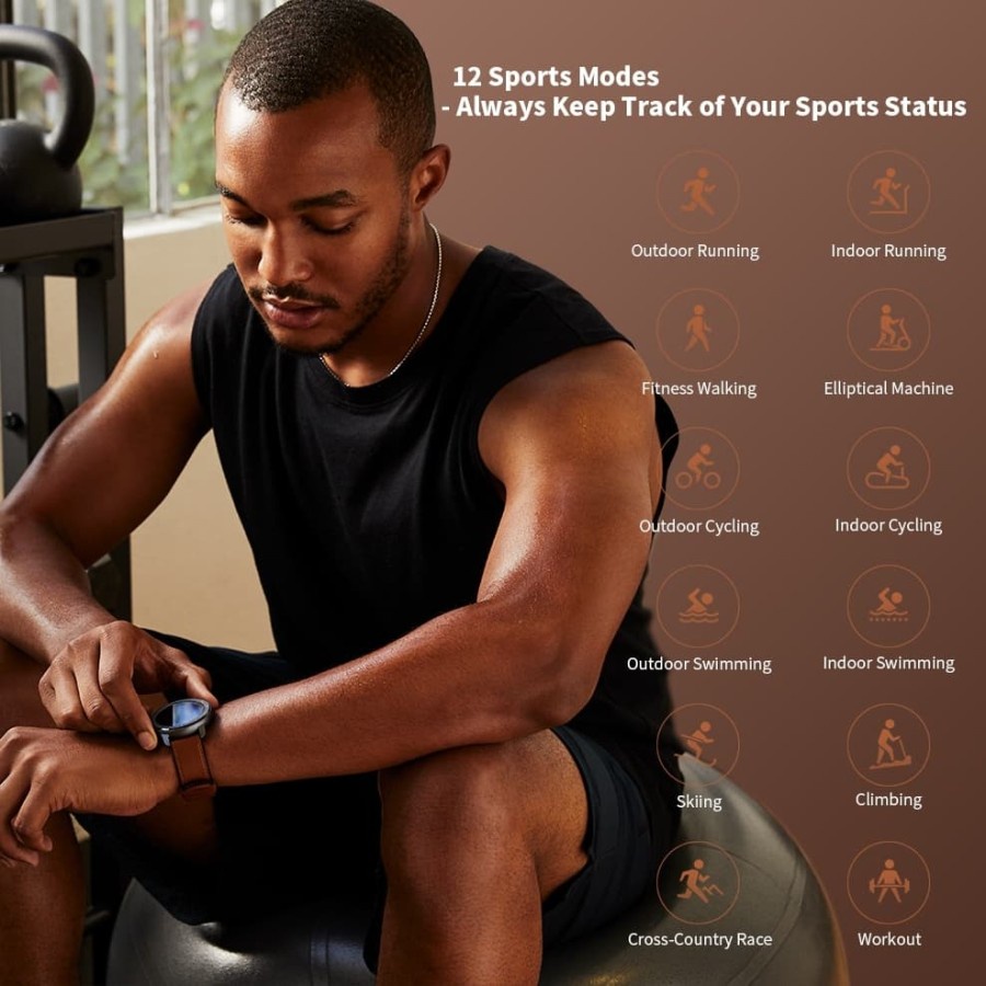 Amazfit Gtr 47Mm 1.39" Amoled-Display 5Atm Smartwatch Built-In Gps + Glonass