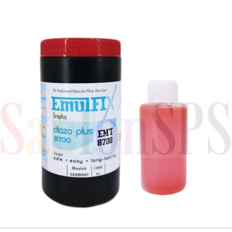 AFDRUK SABLON EMULFIX SOLVENT BASED GRAPHIC 8700 BLUE 1KG