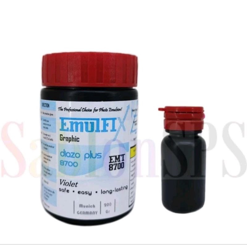 AFDRUK SABLON EMULFIX SOLVENT BASED GRAPHIC 8700 BLUE 200gr