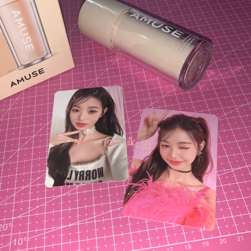 Ive Jang Wonyoung Wong Pc Amuse Photocard