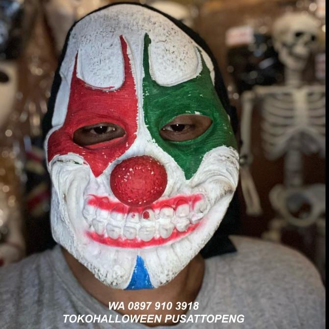 Topeng Karet Latex Halloween Kuntilanak Kode 1420