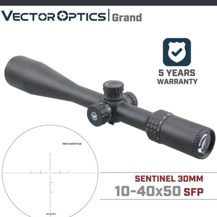 ✅Baru Teleskop Vector Sentinel X 10-40X50 Sfp Berkualitas