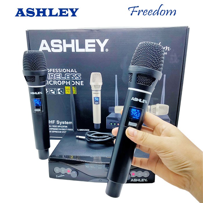 Mic Wireless ASHLEY FREEDOM Original Werles Mikropon Wirles Mikrofon