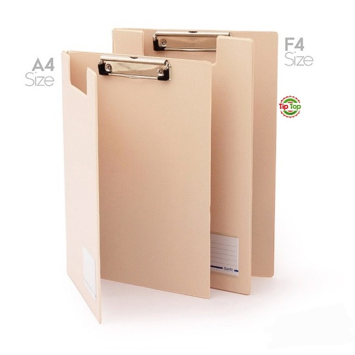 

Asli Bantex Clipboard With Cover / Clipfolder F4 Pastel Color #4211 Hemat