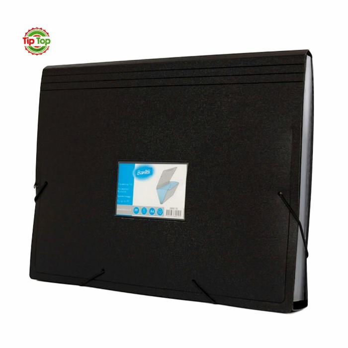 

New Bantex Expanding File A4 Black #3600 10 Harga Khusus