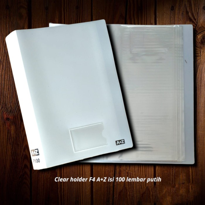 

Baru Map Dokumen Clear File Holder Isi 100 Putih Document Keeper Folio Garansi