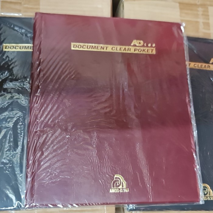 

Termurah Buku / Map Document / Clear Holder Book 20X25 15Lbr Hemat