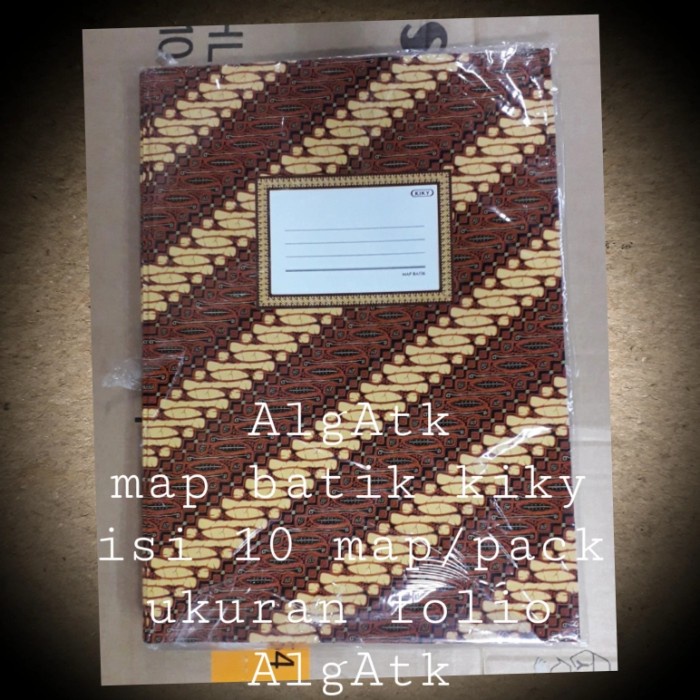 

Termurah Map Batik Kiky Ukuran Folio Isi 10 Map Untuk 1 Pack Diskon