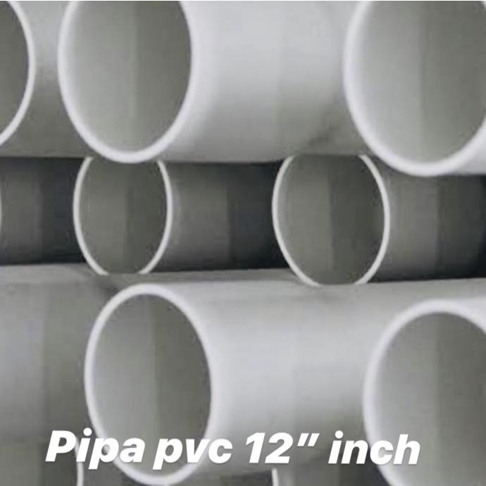 PIPA PVC 12" INCH PER METER