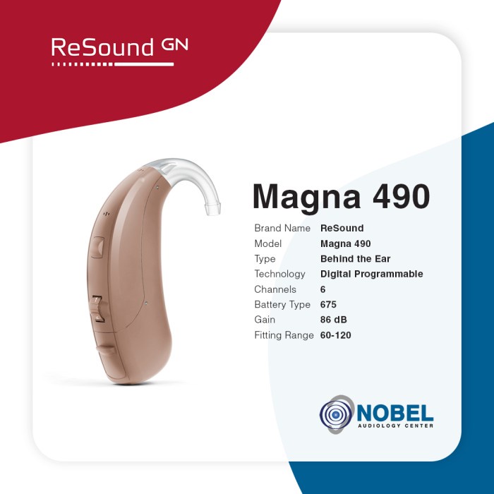 ALAT BANTU DENGAR GN RESOUND MAGNA 490