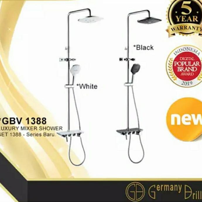 Original Germany Brilliant GBV1388W / GBV 1388B . shower tiang GBV1388