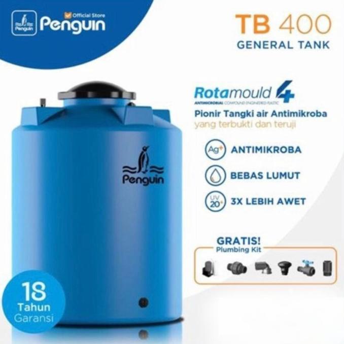 Toren Air Tandon Tangki Air 4000 Liter Tb400 Penguin