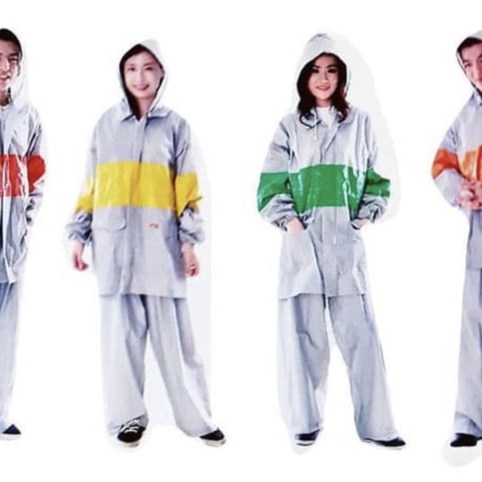 Jas Hujan Elmondo 914 Montana Jas Hujan Kombinasi Original Ready