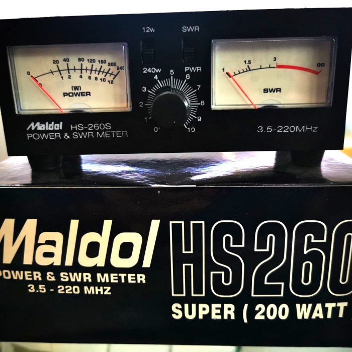 Swr Dan Power Meter Maldol Hs 260