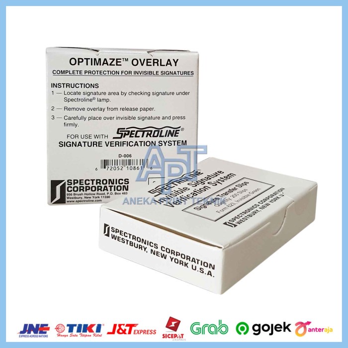 

SALE Spectroline Signature Overlay 1 Set Termurah