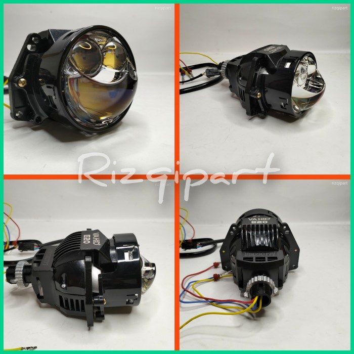 Vahid Biled e20 Led projector 3 inch blue Lens Laser satuan