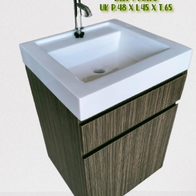 Wastafel gantung kabinet/wastafel set kabinet/wastafel cuci tangan