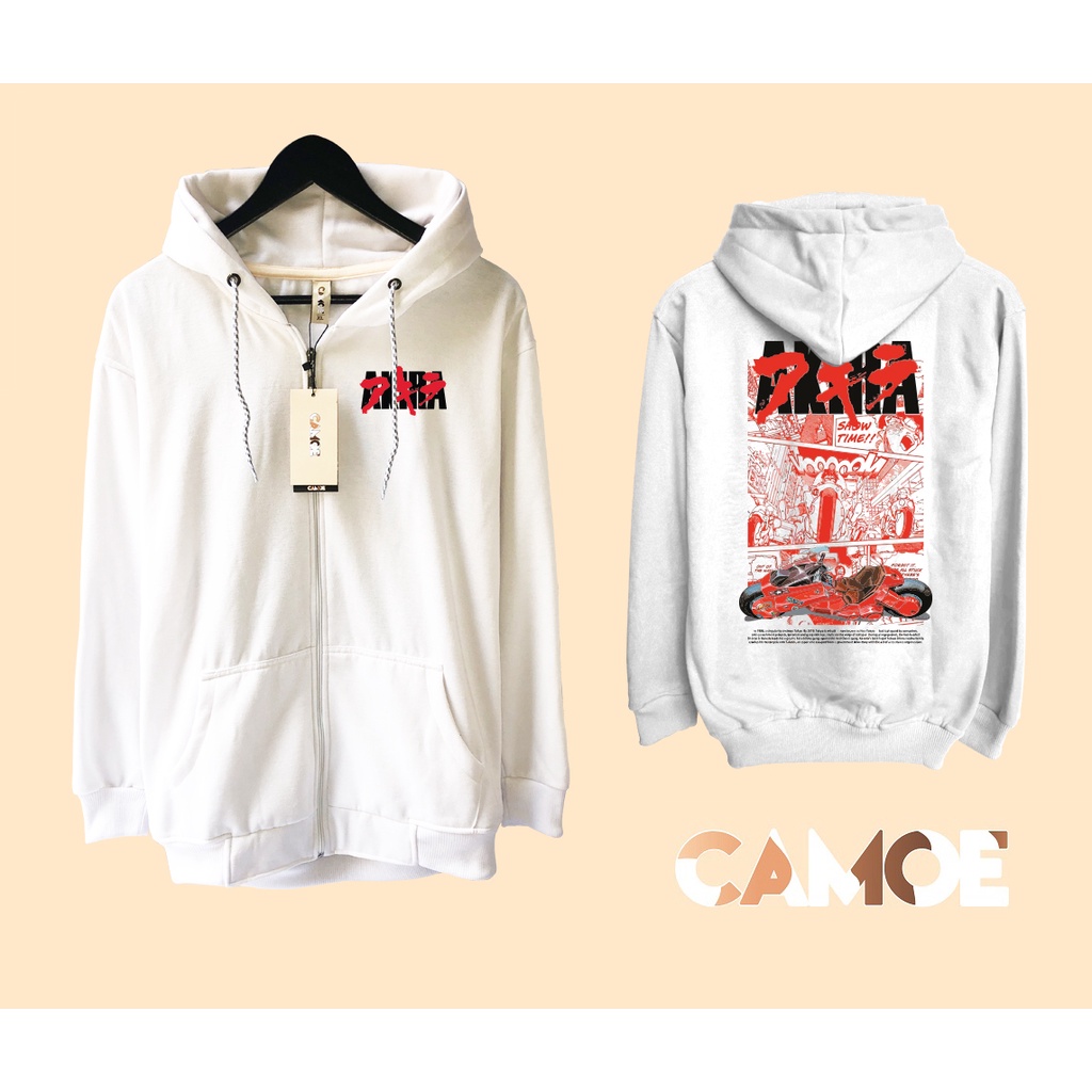 Jaket Hoodie Zipper Anime AKIRA Comic Manga