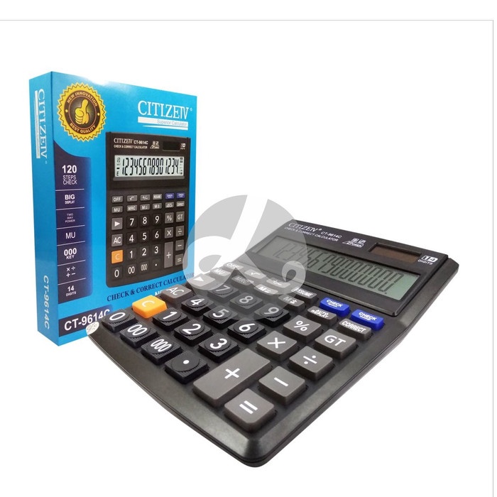 

Kalkulator Calculator CITIZEIV CT-9614C 9614 C Check & Correct