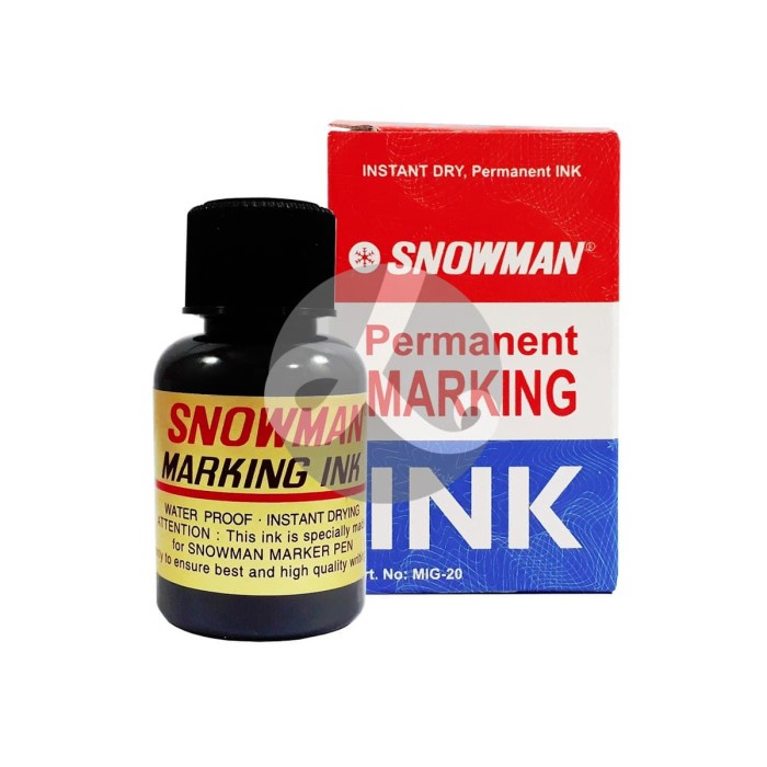 

Isi Ulang Tinta Spidol Snowman REFIL SNOWMAN PERMANENT